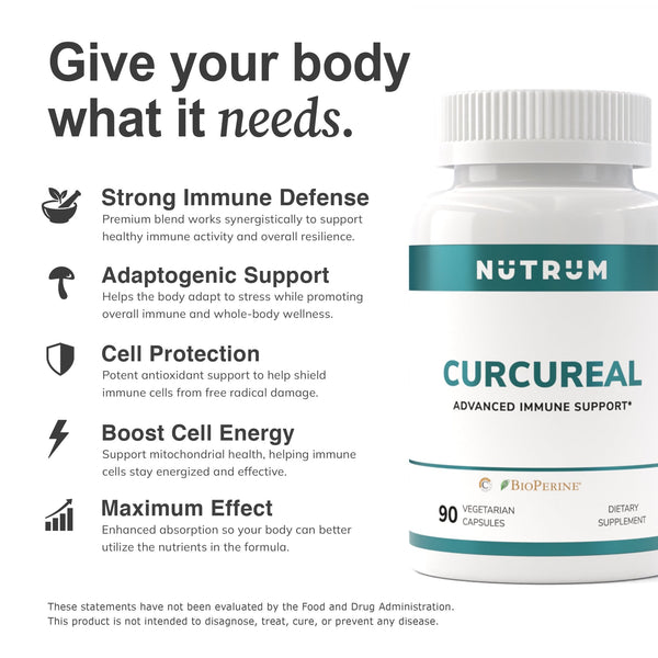 Cucureal with Curcumin - Nutrum Biotech