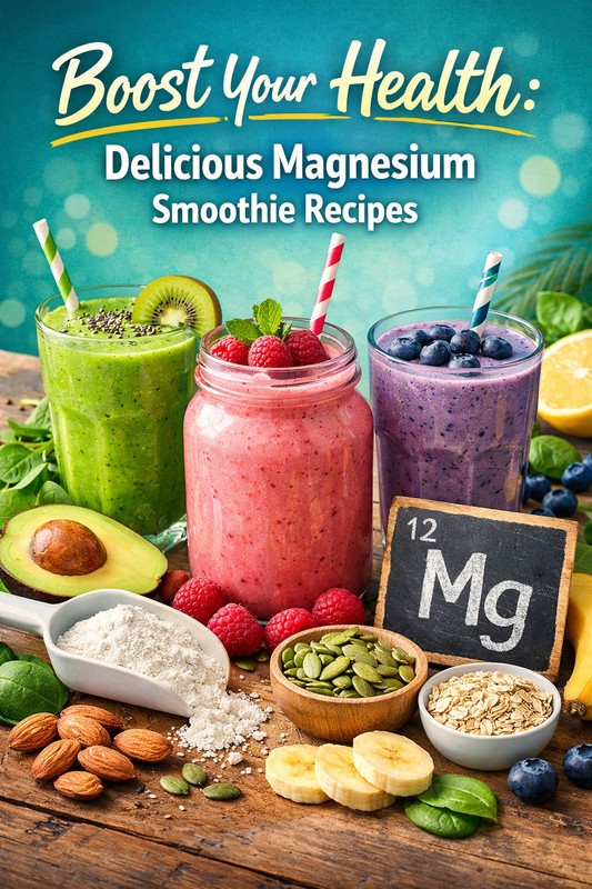 Boost Your Health: Delicious Magnesium Smoothie Recipes - Nutrum Biotech