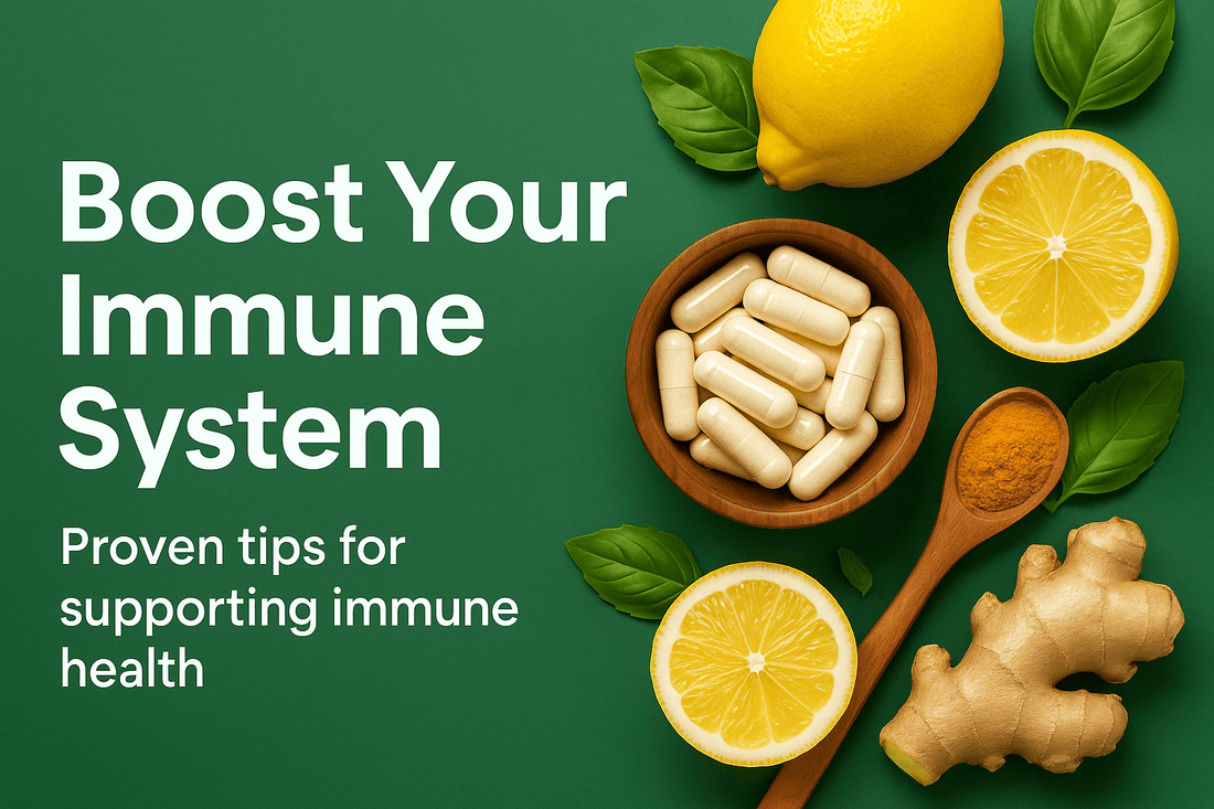 How to Naturally Boost Your Immune System - Nutrum Biotech