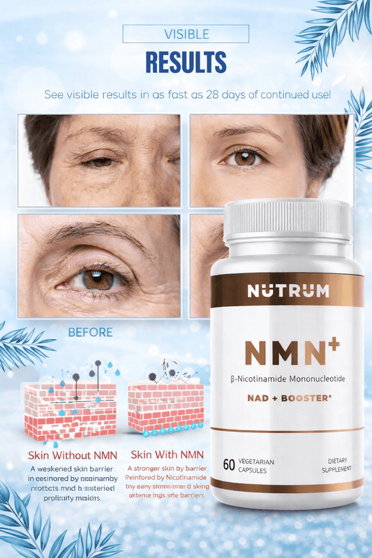 NMN Results Spotlight: What People Notice Before & After NMN+ - Nutrum Biotech