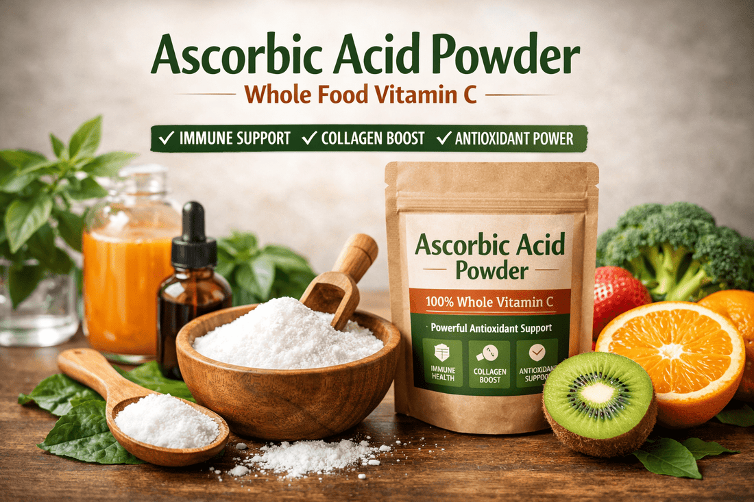 Unlock Health Benefits: Ascorbic Acid Powder from Whole Foods - Nutrum Biotech