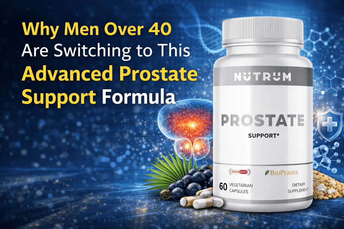 Why Men Over 40 Are Switching to This Advanced Prostate Support Formula - Nutrum Biotech