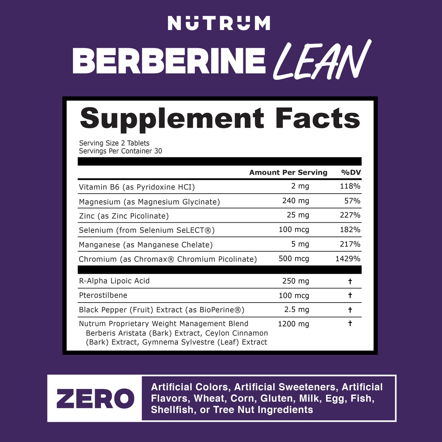 Berberine Lean GLP-1 Support