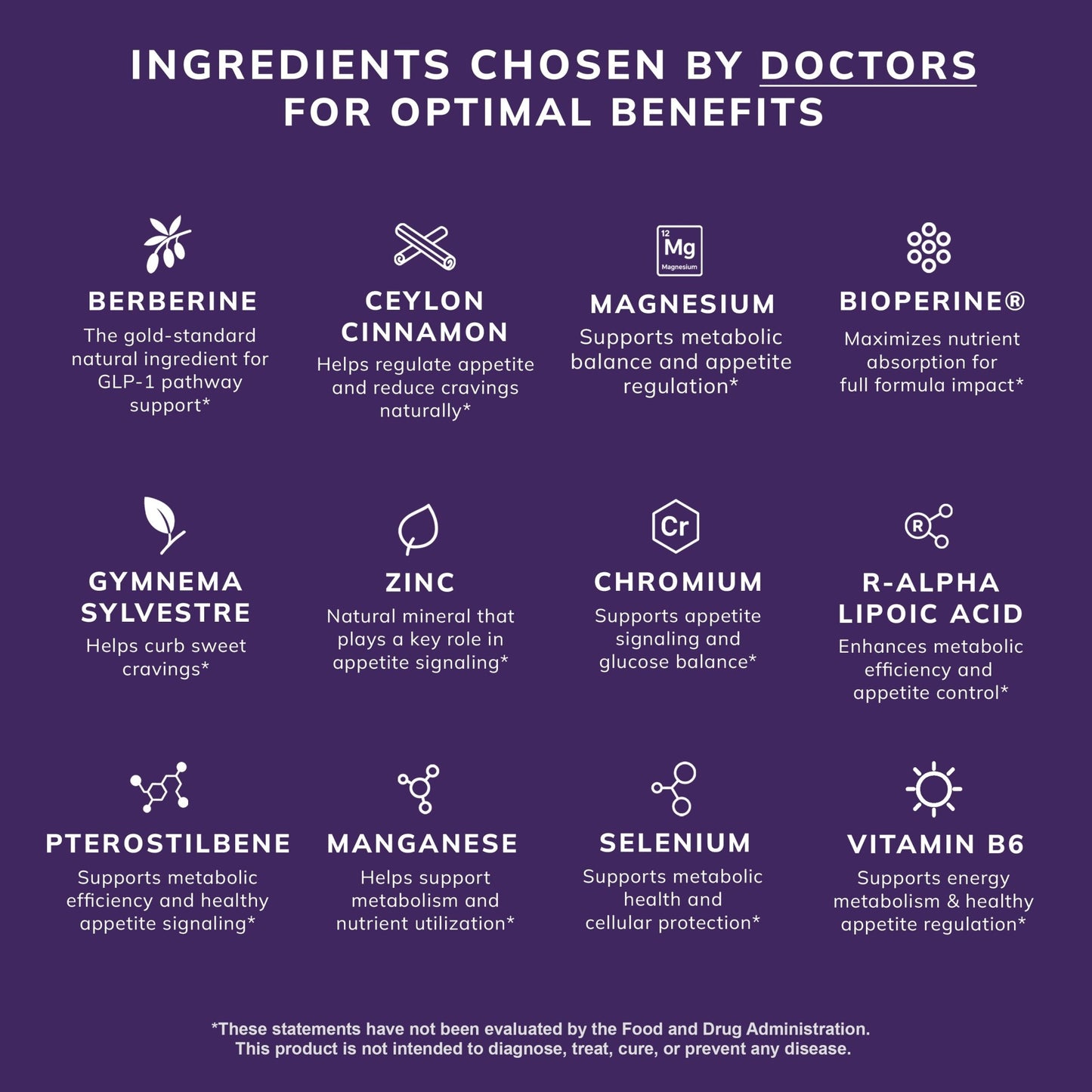 Berberine Lean GLP - 1 Support - Nutrum Biotech