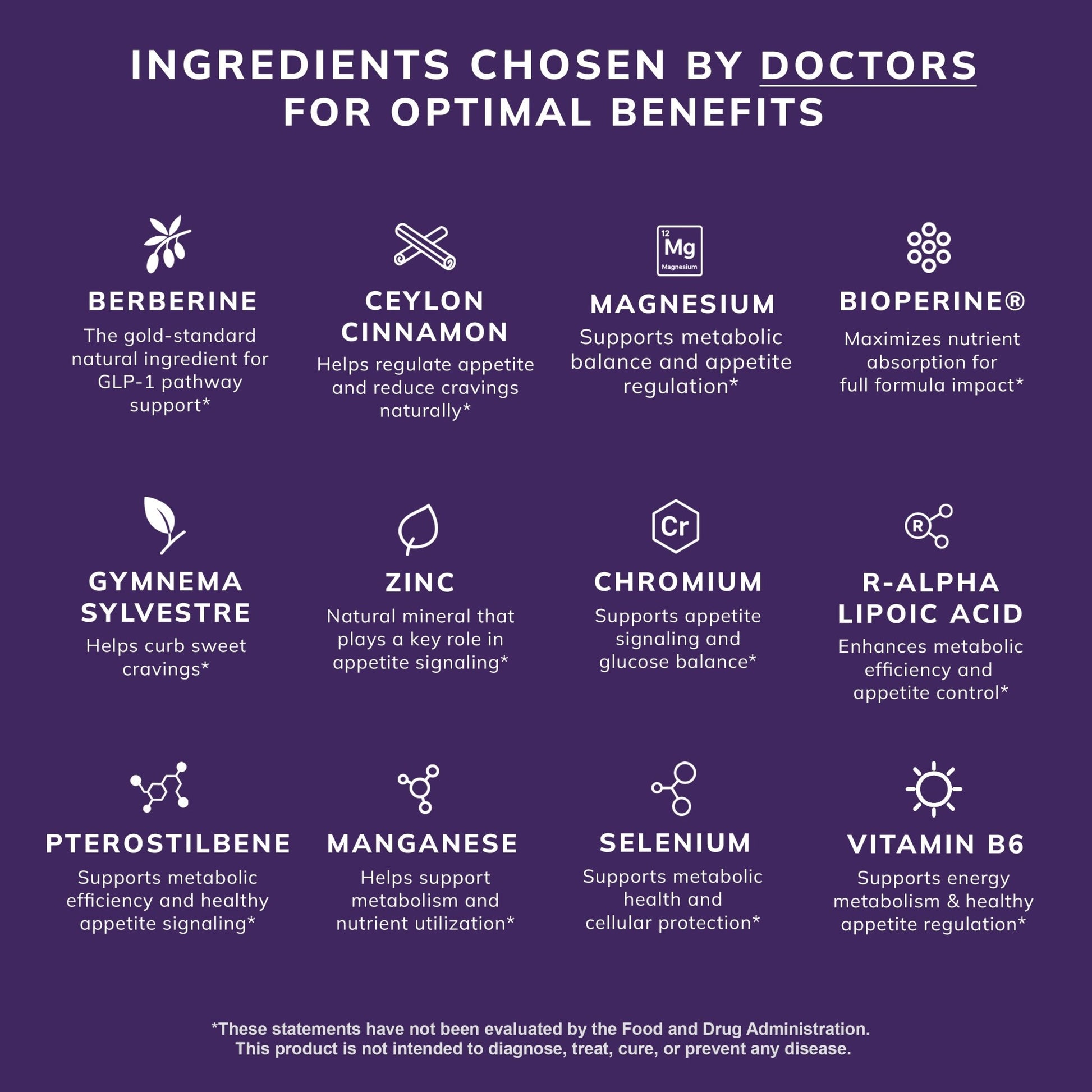 Berberine Lean GLP - 1 Support - Nutrum Biotech