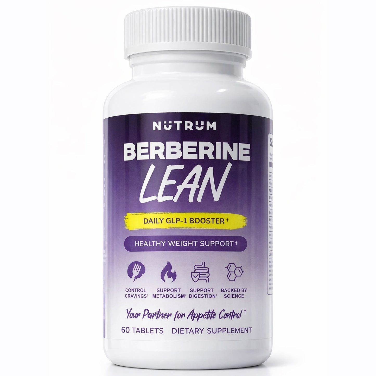 Berberine Lean GLP - 1 Support - Nutrum Biotech
