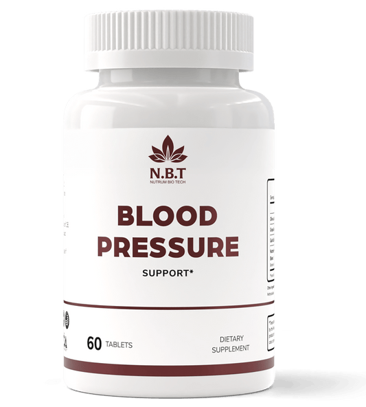 Blood Pressure Support 60 Tablets - Nutrum Biotech