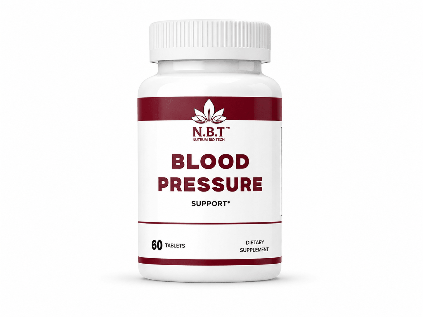 Blood Pressure Support 60 Tablets - Nutrum Biotech