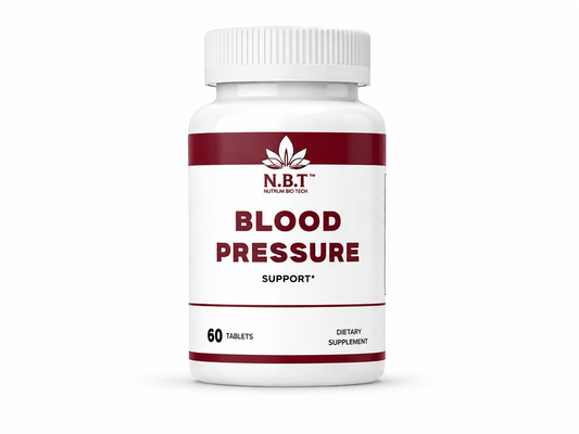 Blood Pressure Support 60 Tablets - Nutrum Biotech