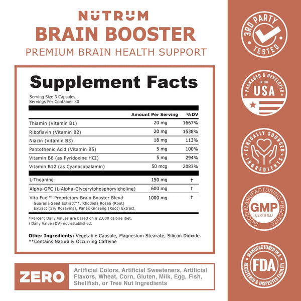 Brain Booster - Nutrum Biotech