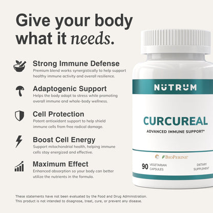Cucureal with Curcumin - Nutrum Biotech