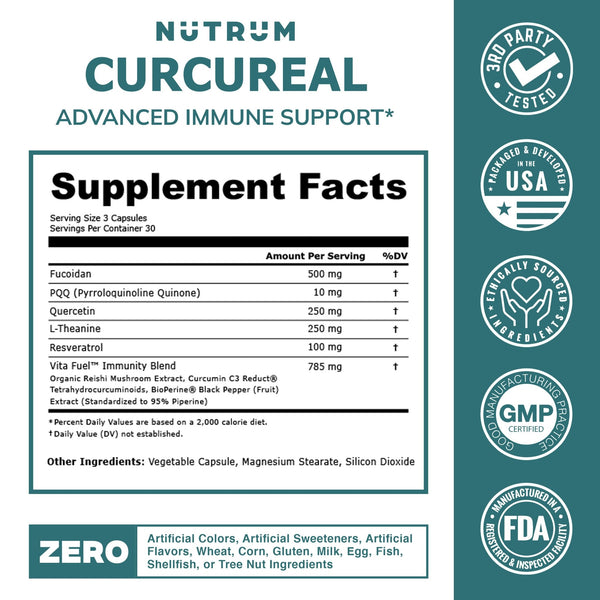 Cucureal with Curcumin - Nutrum Biotech