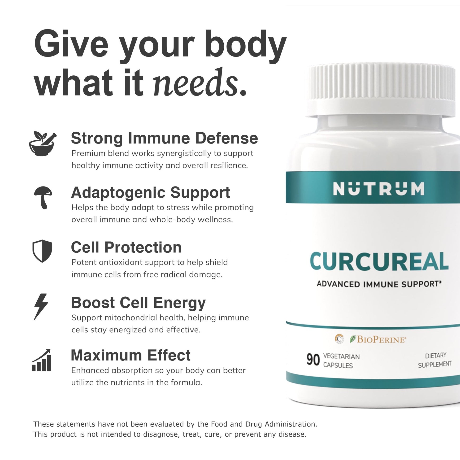 Cucureal with Curcumin - Nutrum Biotech