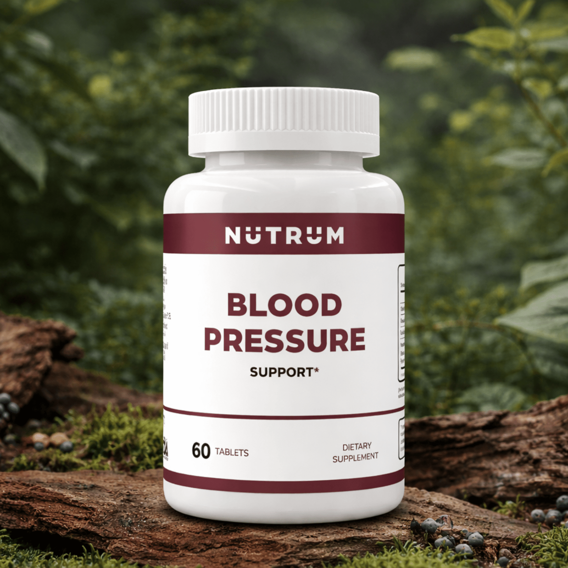 Heart Health & Blood Pressure Support Supplement - Nutrum Biotech