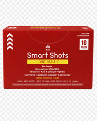 N.B.T. Joint Health Smart Shots with Glucosamine – 10 Bottles, 1.69 fl oz (50 mL) Each - Nutrum Biotech
