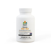 Vitamin D3 + K2 Supplement with BioPerine® (60 Capsules) - Nutrum Biotech