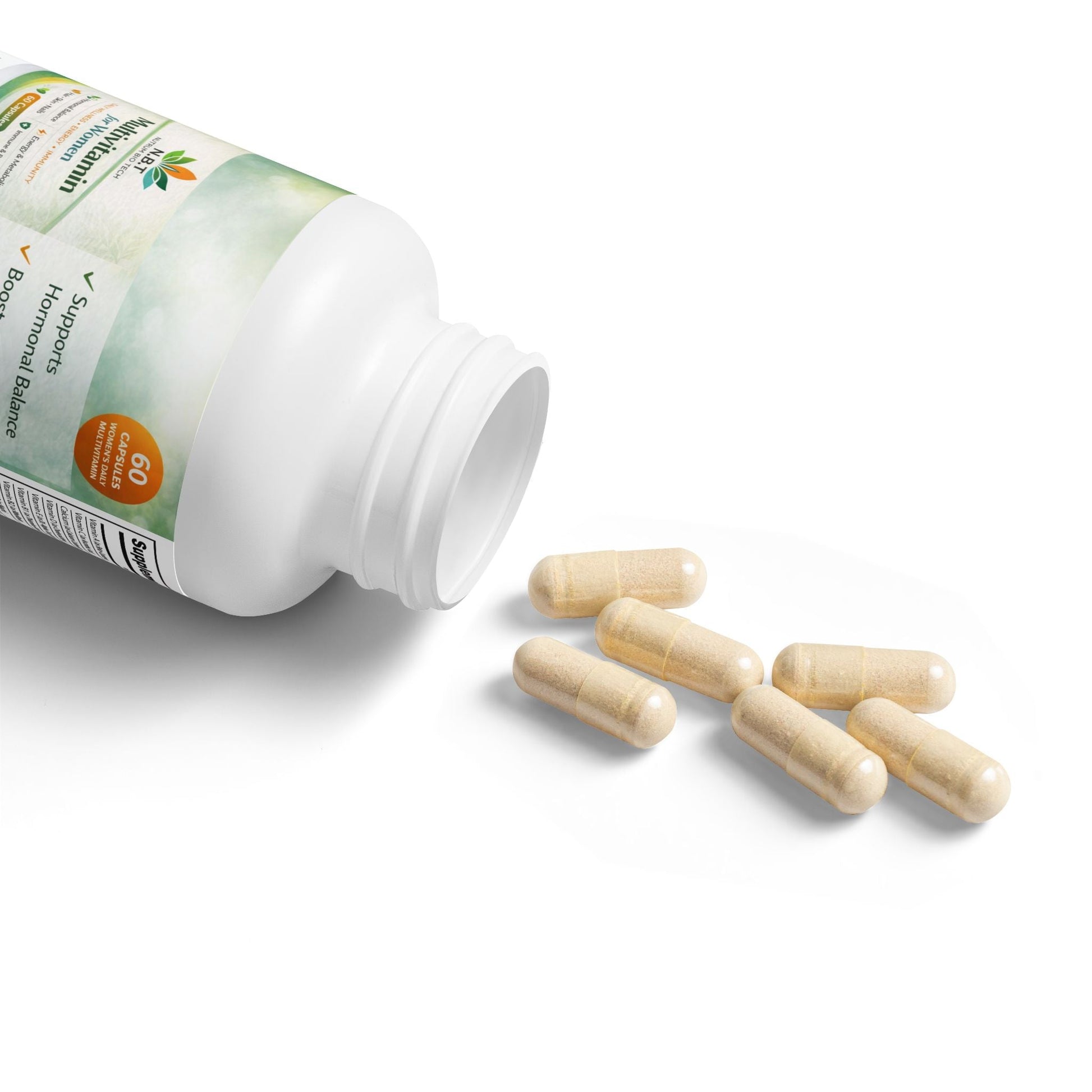 Women’s Multivitamin Supplement Energy, Metabolism & Antioxidant Support - Nutrum Biotech